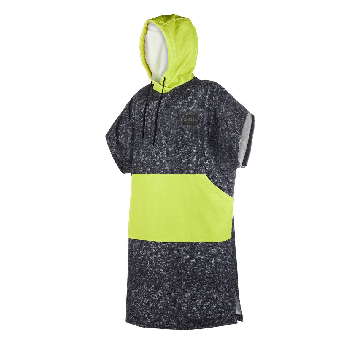 Black Lime Changing Towel Poncho B746906
