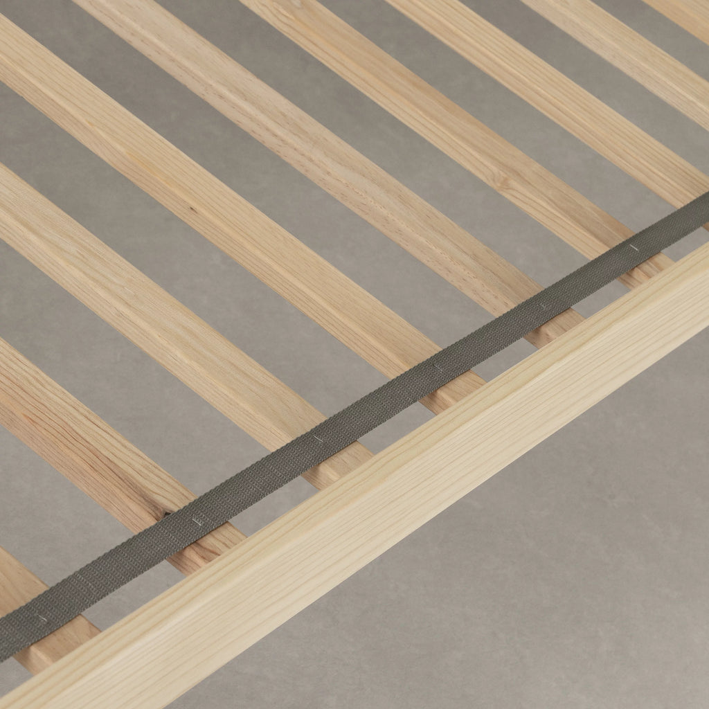 Complete Bed Full Natural Wood Q4702