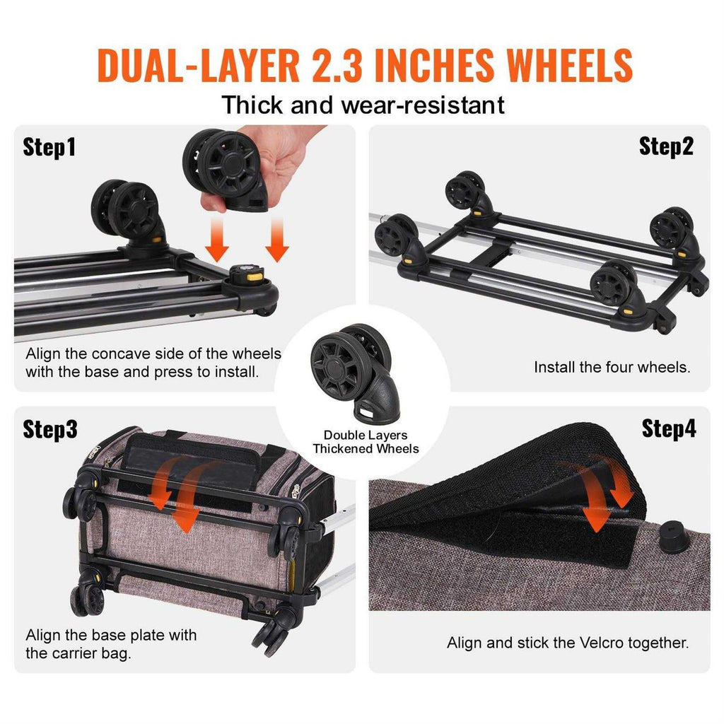 Cat Carrier with Wheels H81745