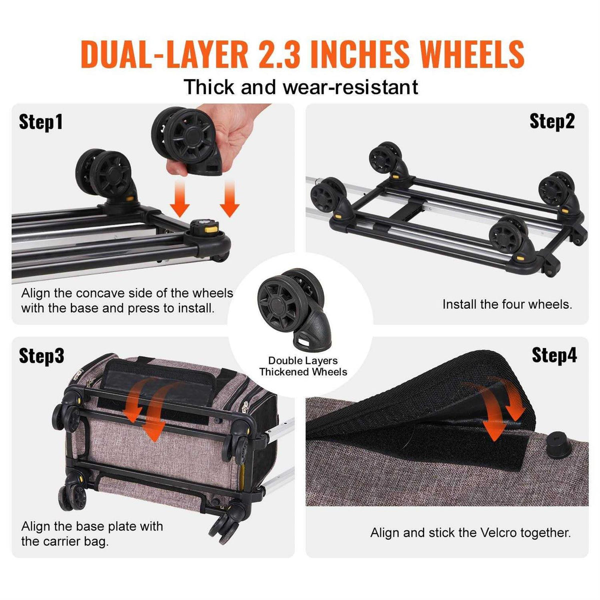 Cat Carrier with Wheels H81745