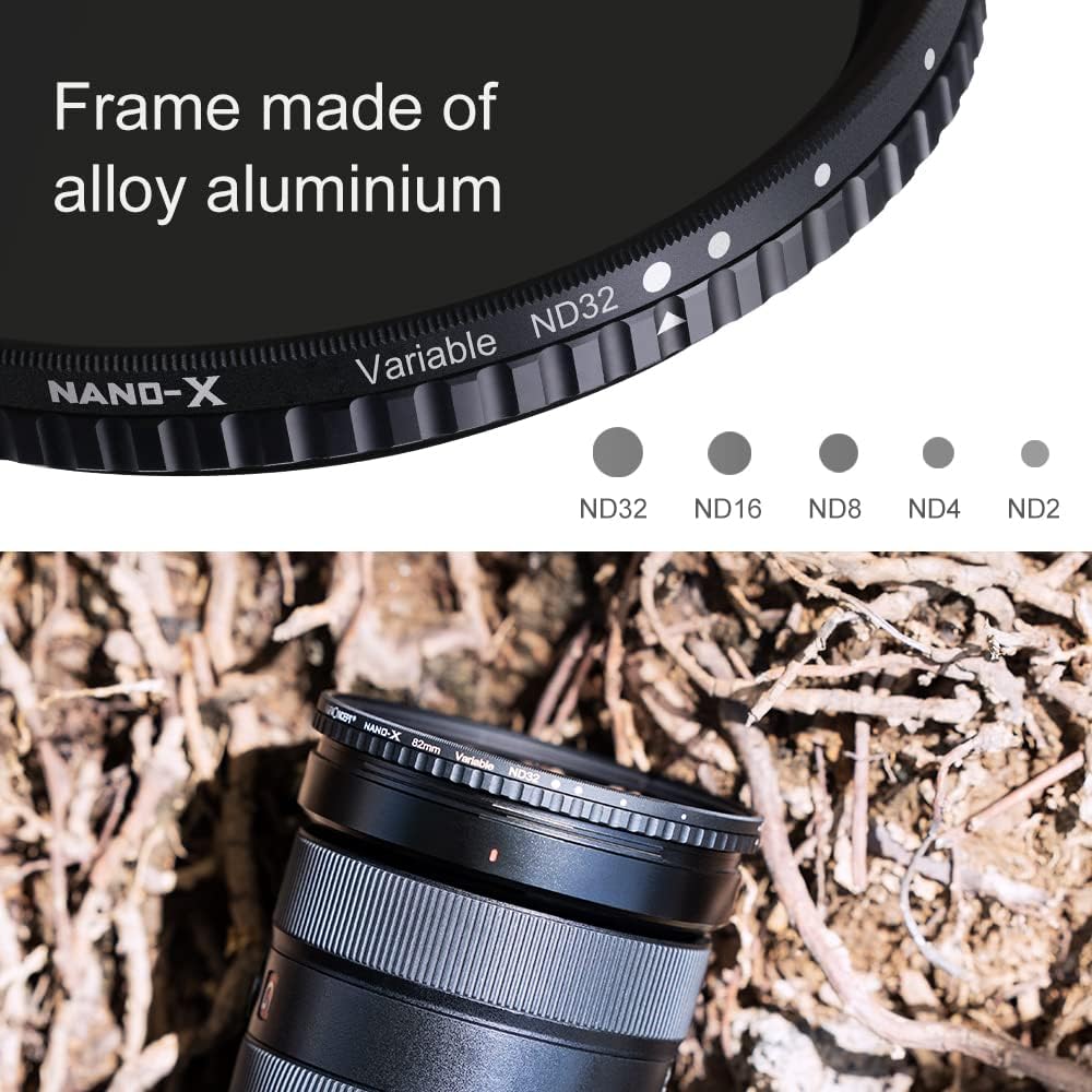 62mm Variable ND Camera Lens Filter F67920