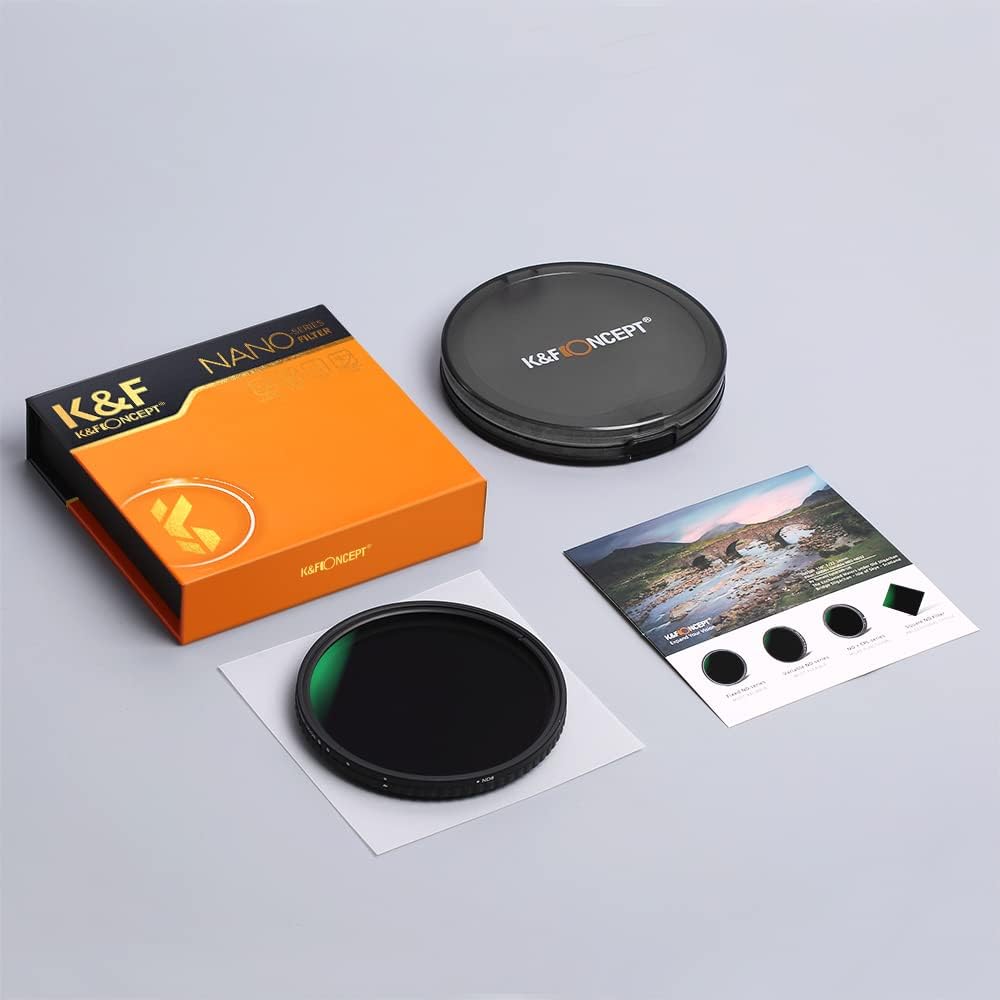 62mm Variable ND Camera Lens Filter F67920