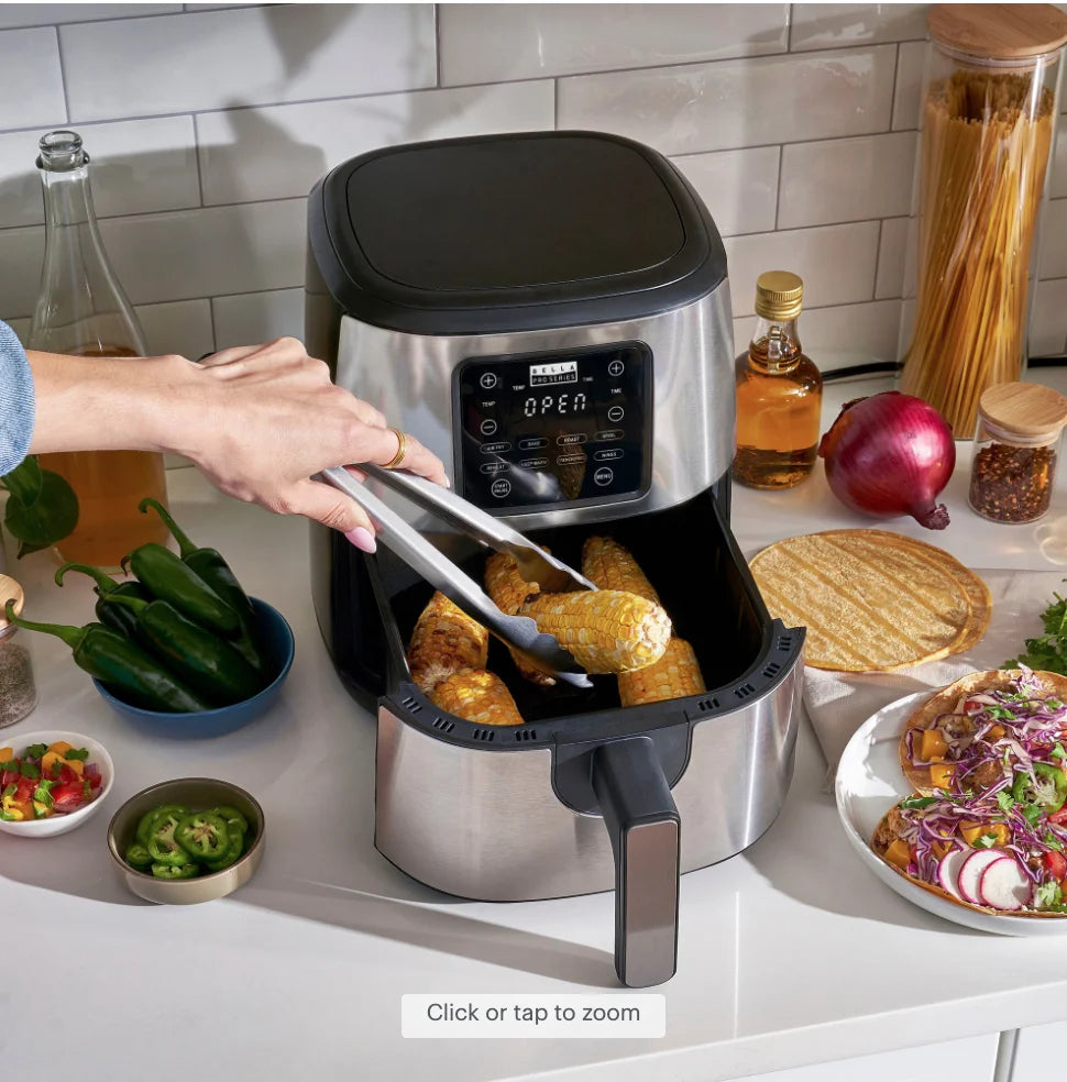 4.2-qt. Digital Air Fryer with Stainless Steel Finish S52482