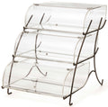 3-Tier Bakery Case with Bronze Wire Frame Q58655