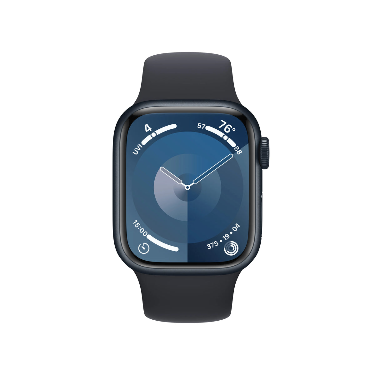 Midnight Aluminum Case 41mm Sport Band Fitness Tracker X5309