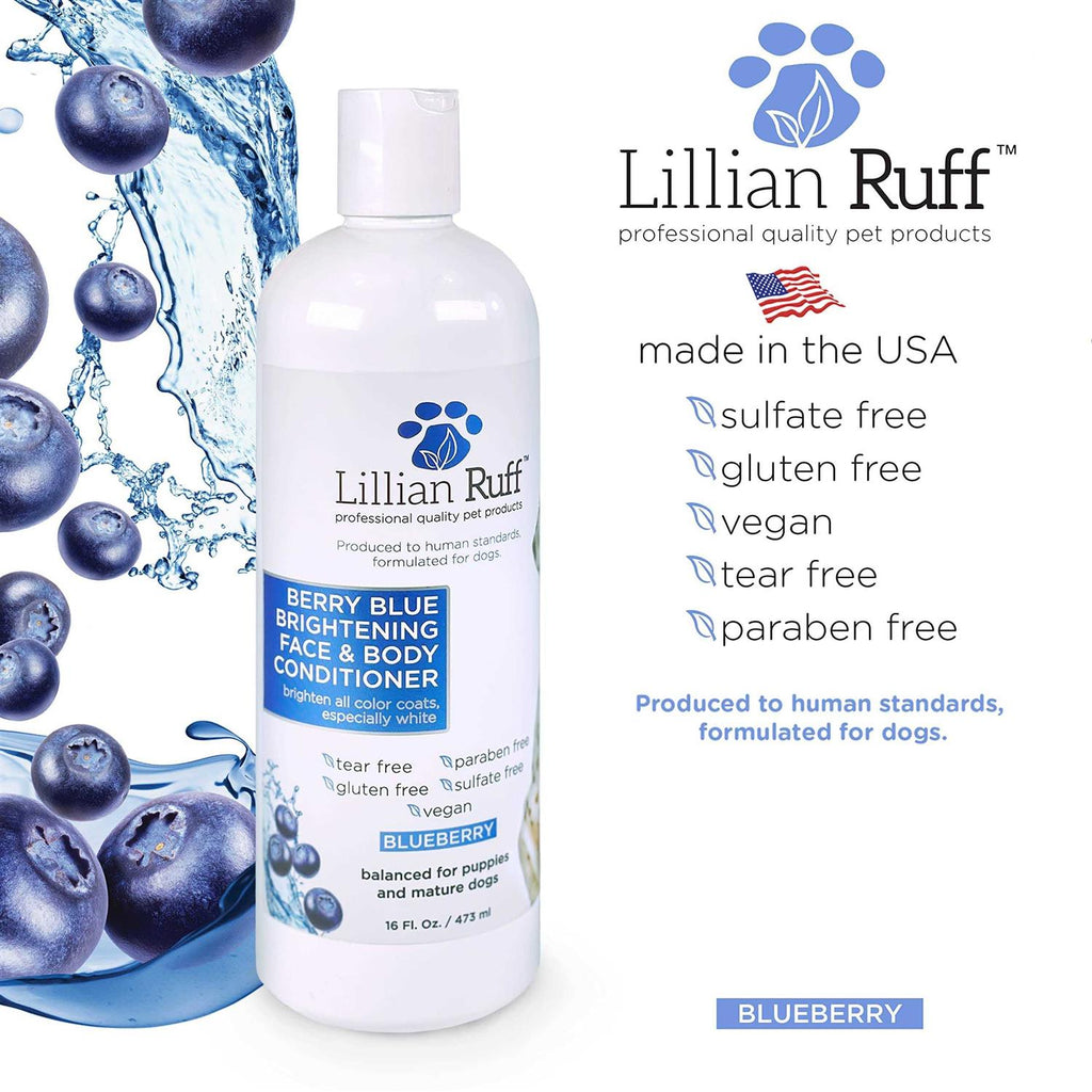 Berry Blue Brightening Face and Body Wash for Dogs and Cats F8795
