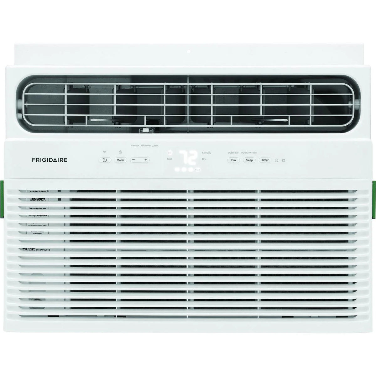 12,000 BTU Smart Window Air Conditioner in White H58836