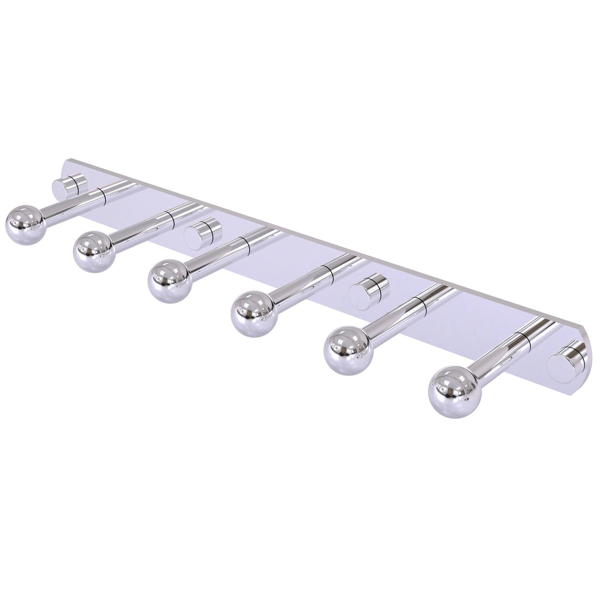 Polished Chrome 6-Position Tie & Belt Rack E66746