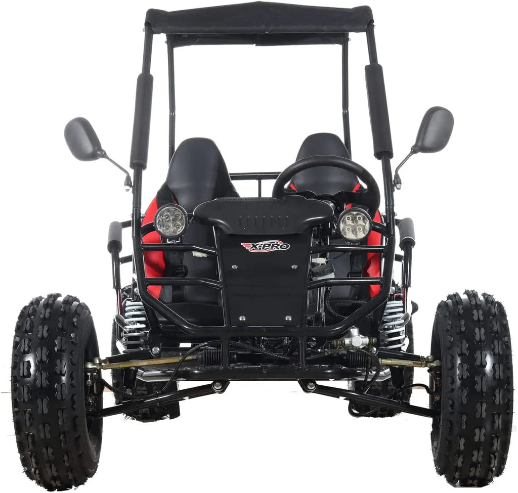 125cc Gas Powered Go Kart 3 Semi-Automatic Transmission with Reverse R19173