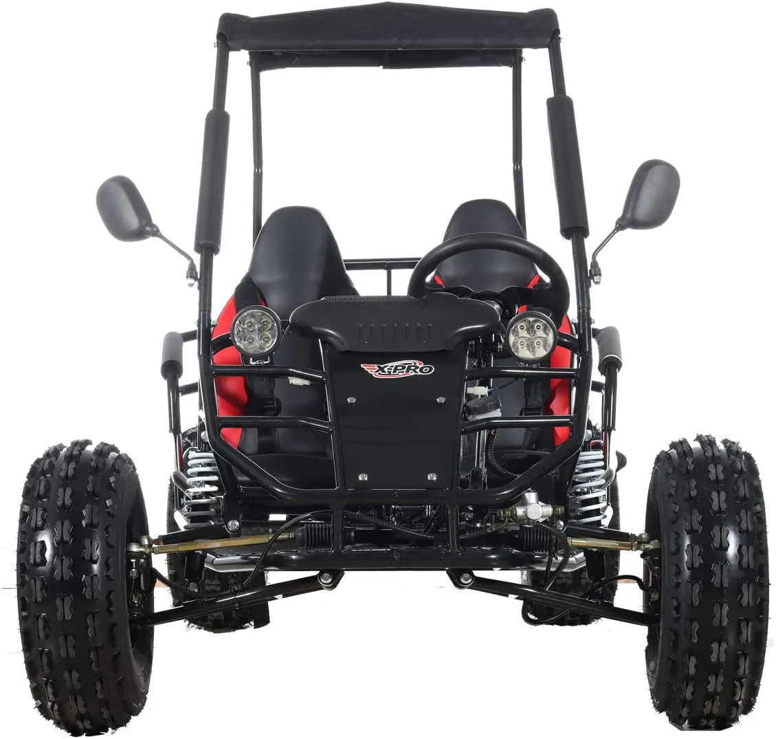 125cc Gas Powered Go Kart 3 Semi-Automatic Transmission with Reverse R19173