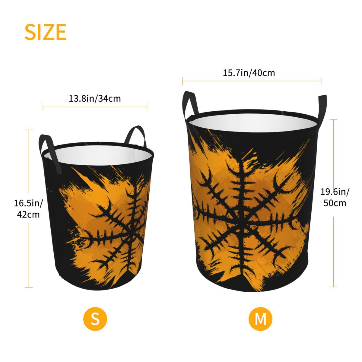 Waterproof Laundry Hamper with Handle Q7371
