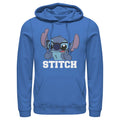 Men's Pull Over Hoodie Royal Blue 2X Large U218318