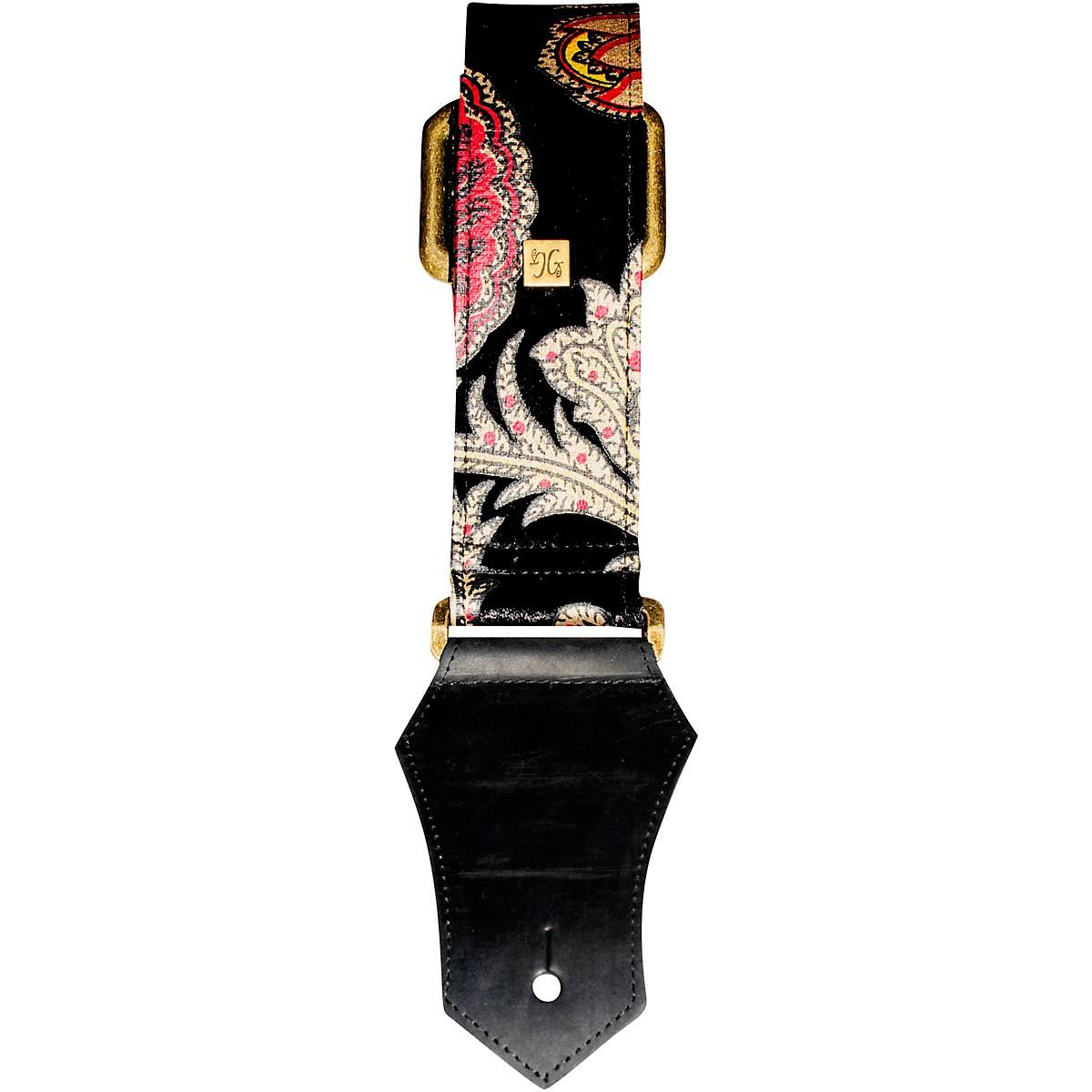 Black 2 in. Guitar Strap U91835