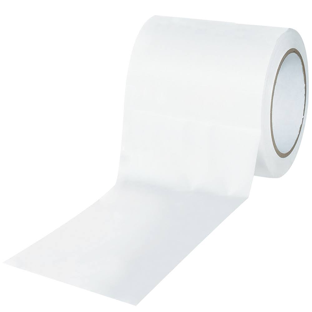 White Solid Vinyl Safety Tape, 12/Case T27584