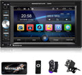 6.2 Inch Double Din Car Multimedia Player with Bluetooth, USB, SD, FM Radio Receiver, Backup Camera Pack of 2 I65880