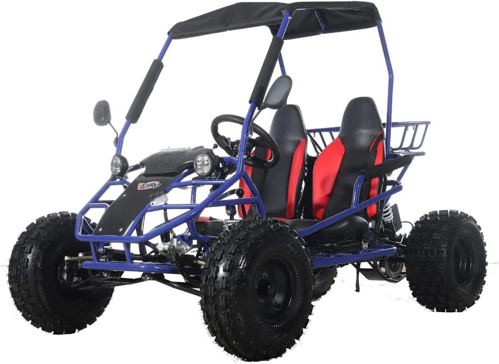 125cc Gas Powered Go Kart 3 Semi-Automatic Transmission with Reverse R19173