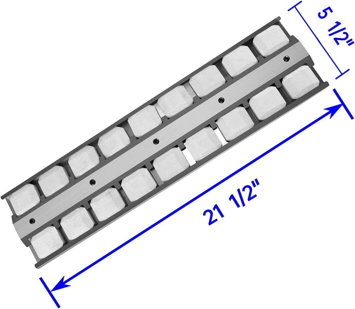 4-Pack BBQ Grill Briquette Tray Heat Plates Burner Covers B1128