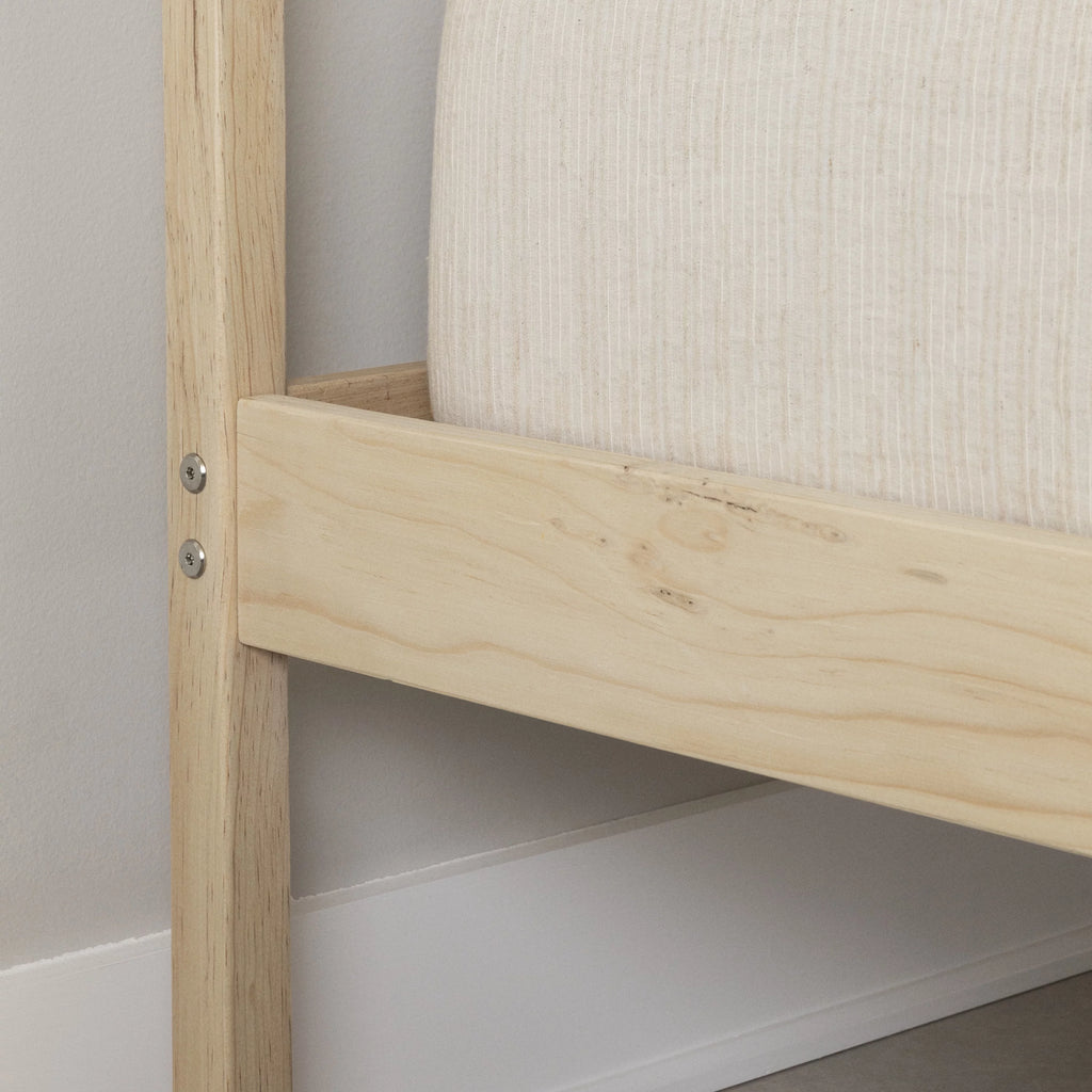 Complete Bed Full Natural Wood Q4702
