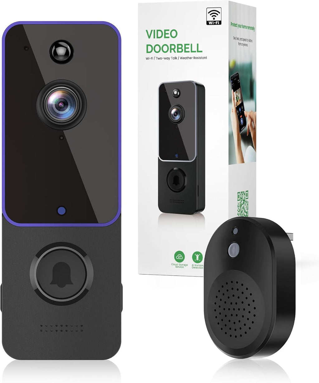 Wireless Doorbell Camera with Night Vision W628853