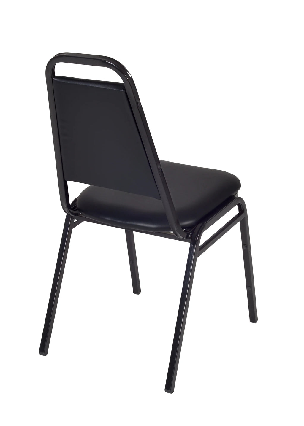 48 in. Round Breakroom Table with 4 Stack Chairs P69188