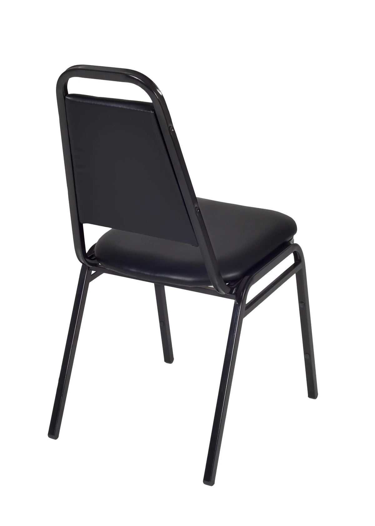 48 in. Round Breakroom Table with 4 Stack Chairs P69188