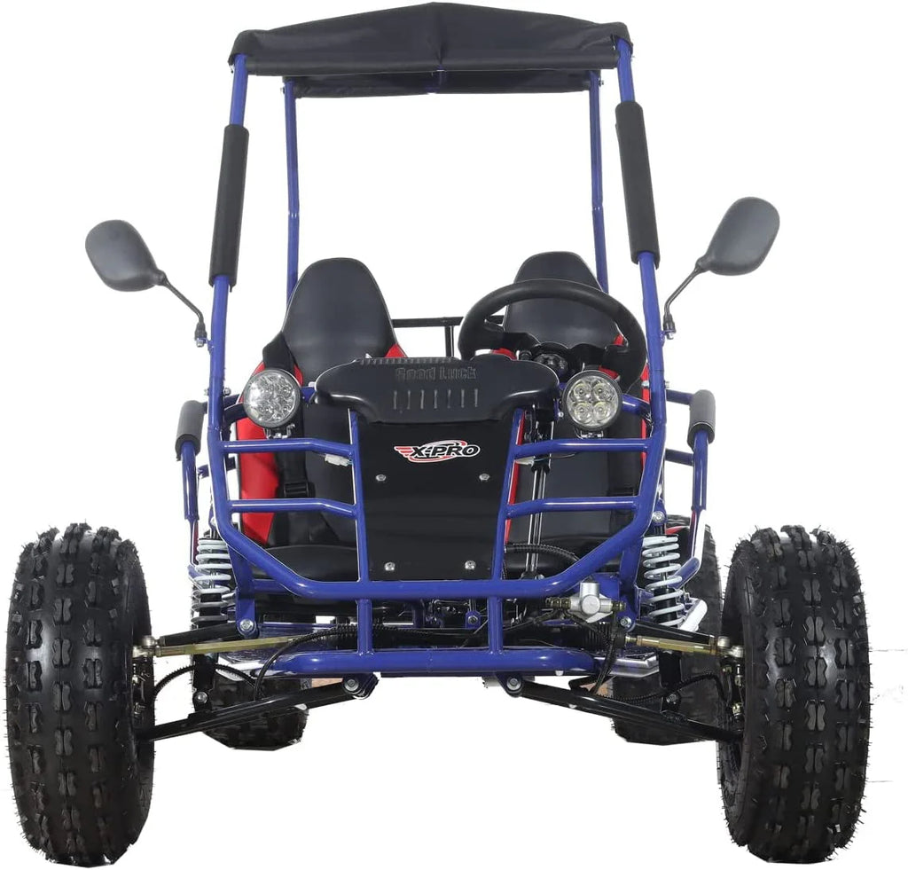 125cc Gas Powered Go Kart 3 Semi-Automatic Transmission with Reverse R19173