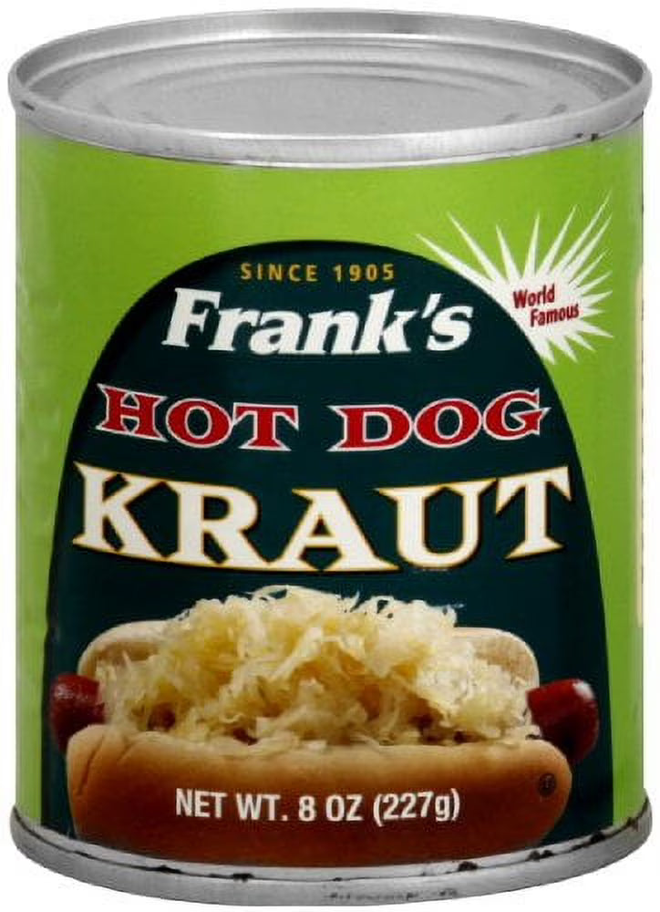 Kraut Hot Dog, 8-ounces (Pack of 12) I30048