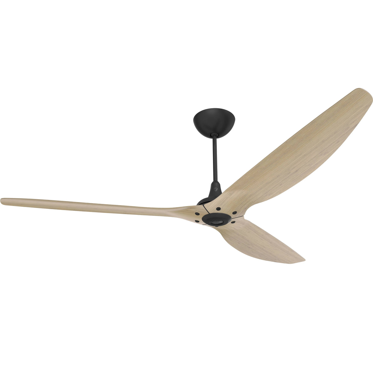 84 Ceiling Fan with Bamboo Blades and Black Finish Y516