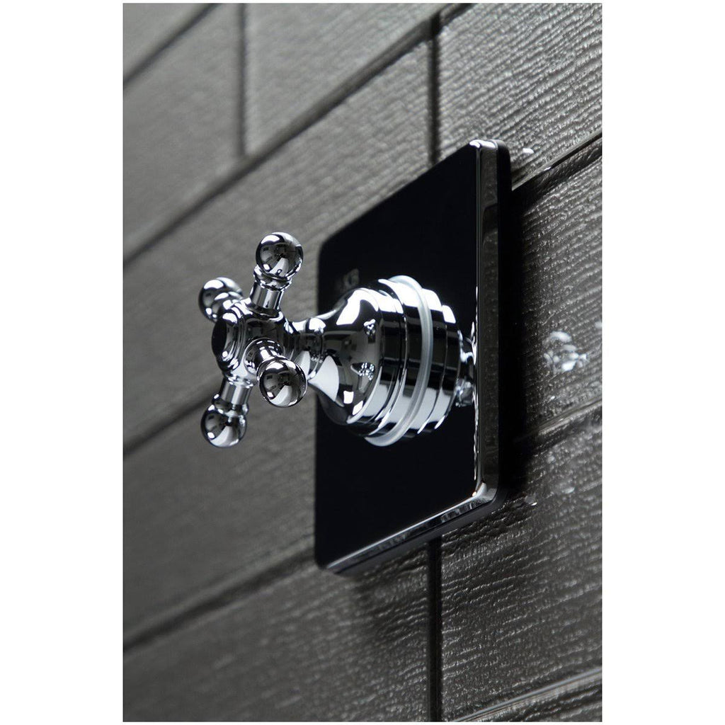 Brushed Nickel Three-Way Diverter Valve with Trim Kit I519