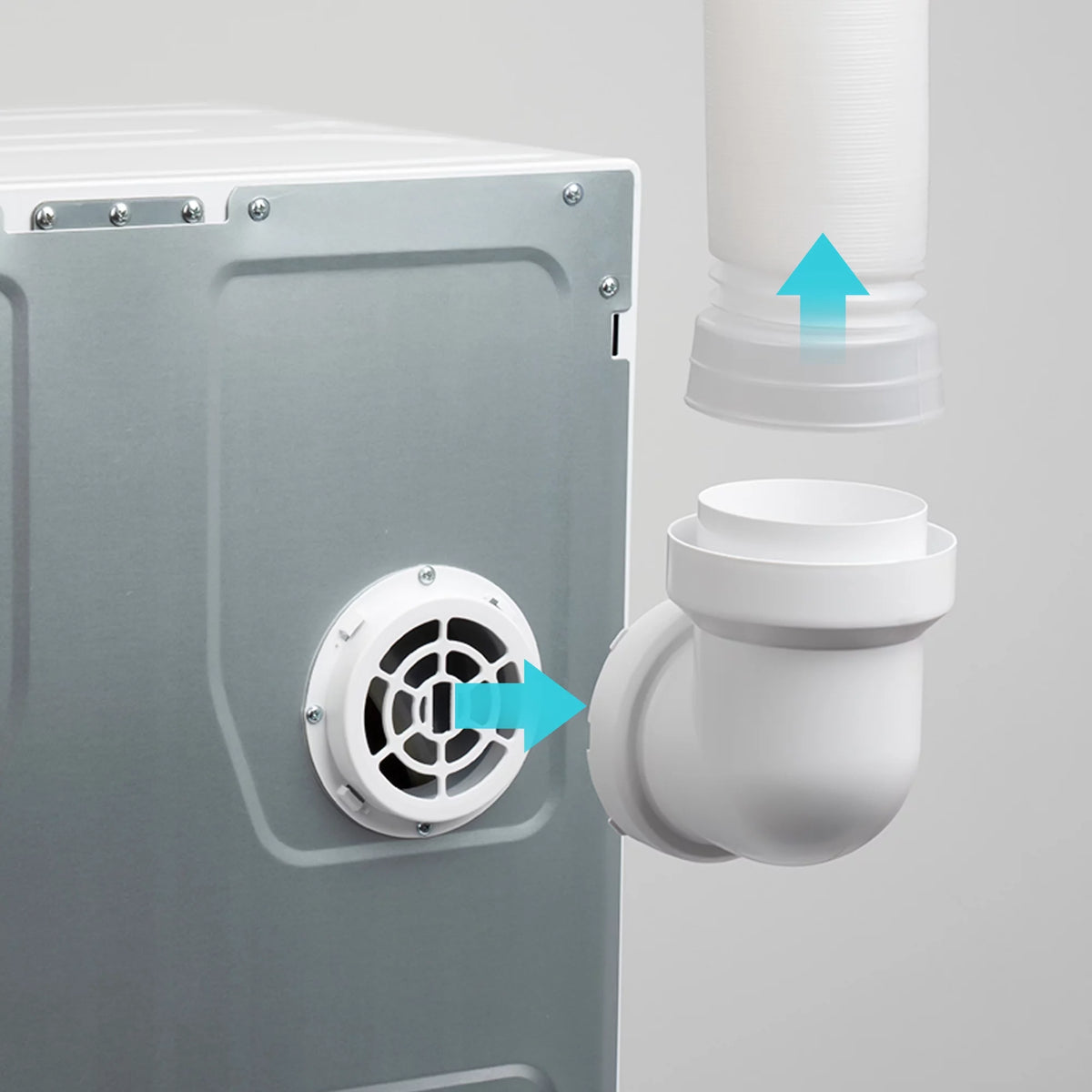 Portable Stainless Steel Laundry Dryer with 5 Modes Q859896