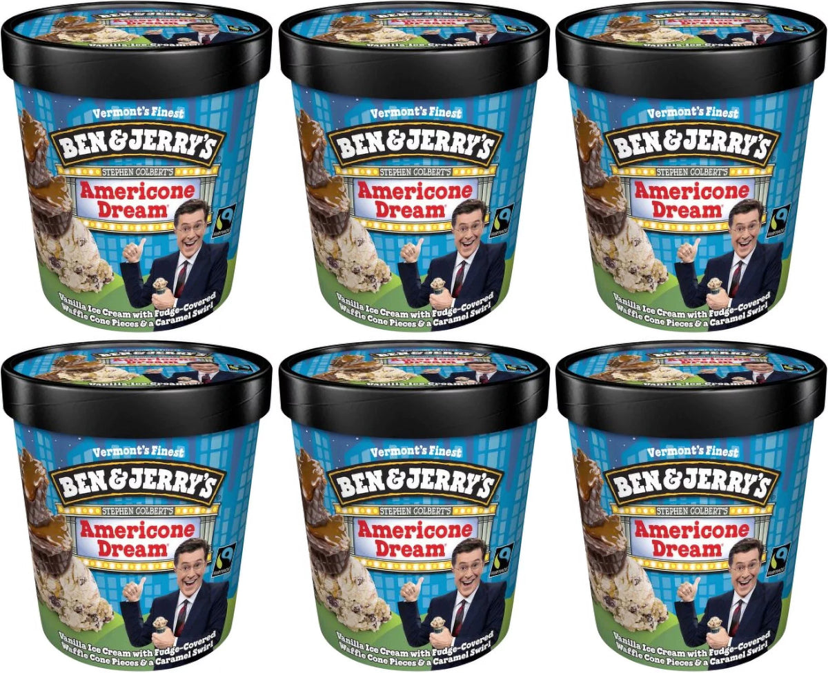 16 oz. Pint Ice Cream 6-Pack W438138