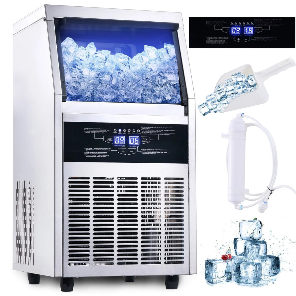 150lb Stainless Steel Commercial Ice Maker N43536
