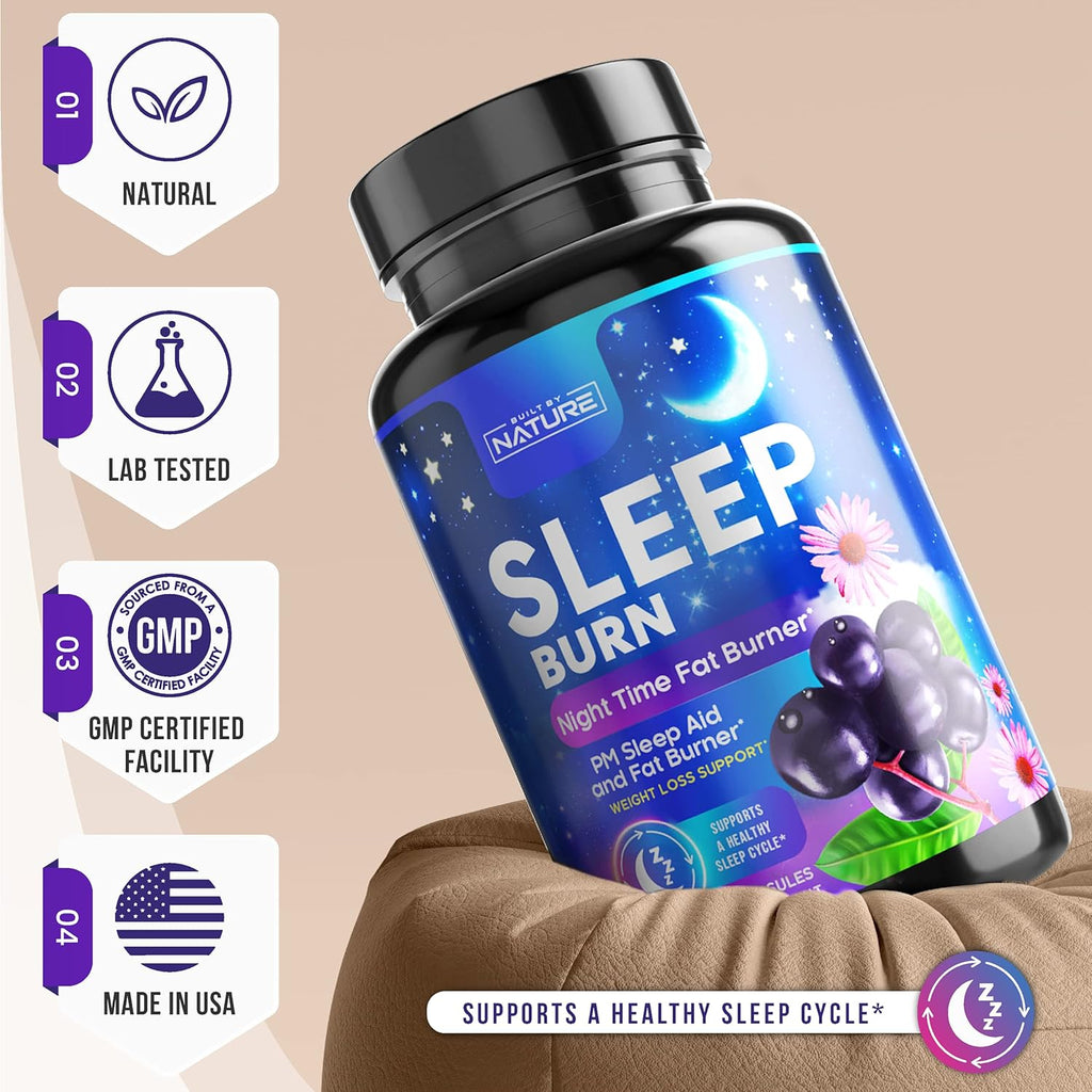 60 Capsules Night Time Fat Burner C3380