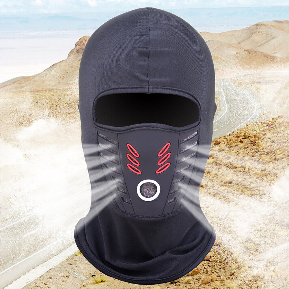 Black Tactical Balaclava Full Face Mask R7686