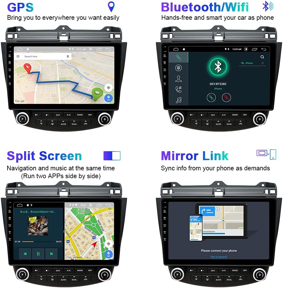 Android 10.0 Car Radio with 10.1 Inch IPS Touch Screen Head Unit X88271