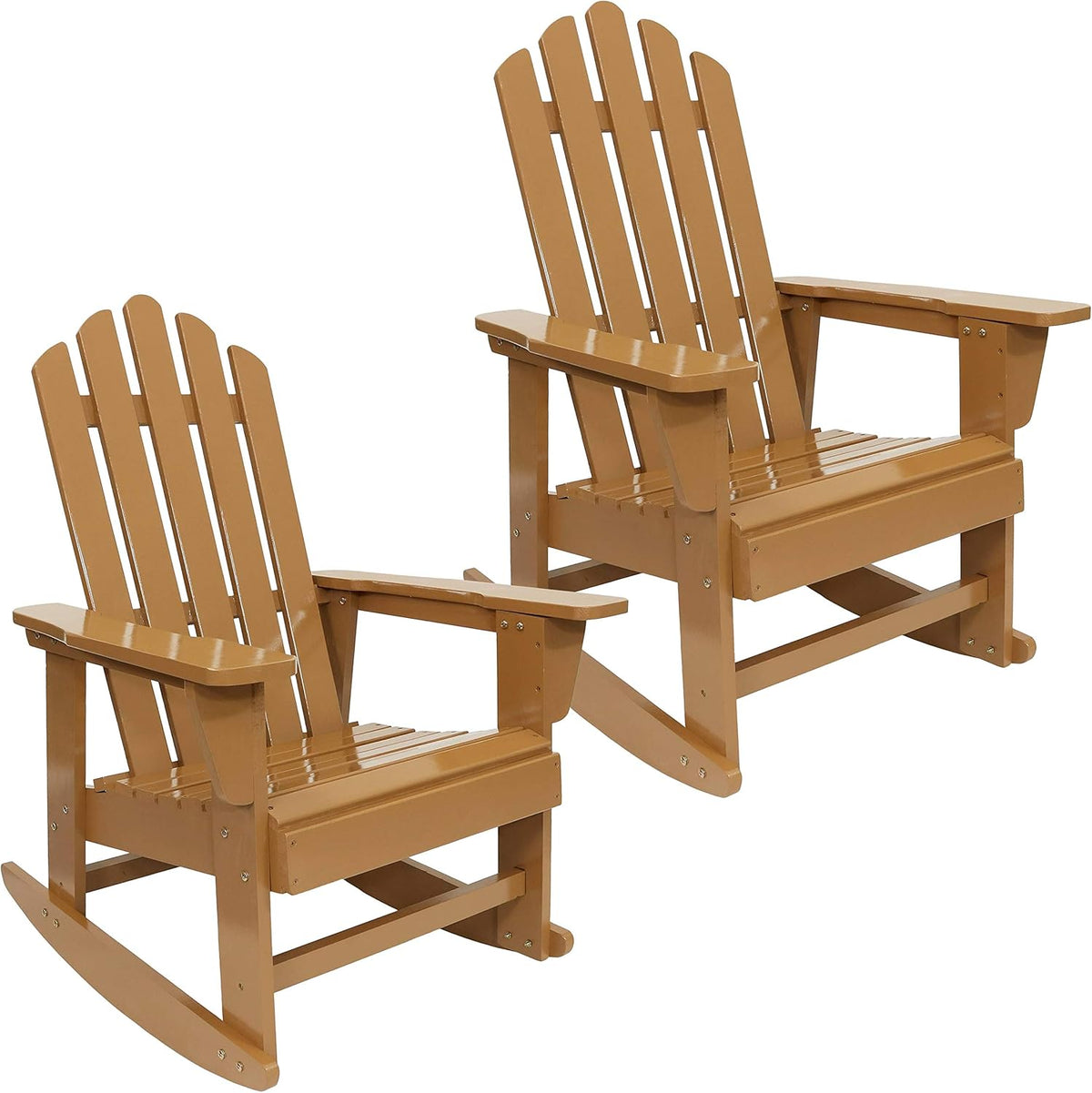 Adirondack Rocking Chair with Cedar Finish L876330