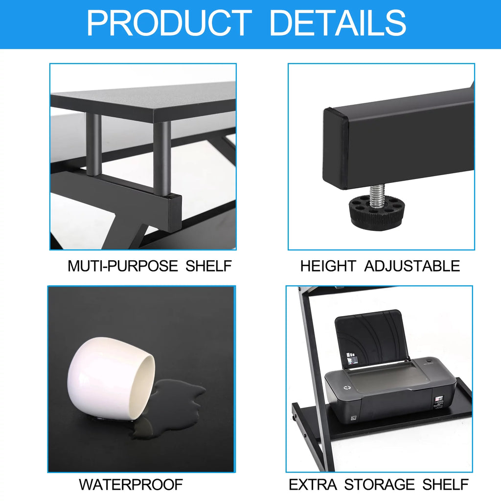 27-Inch Computer Desk with Monitor Shelf S36938