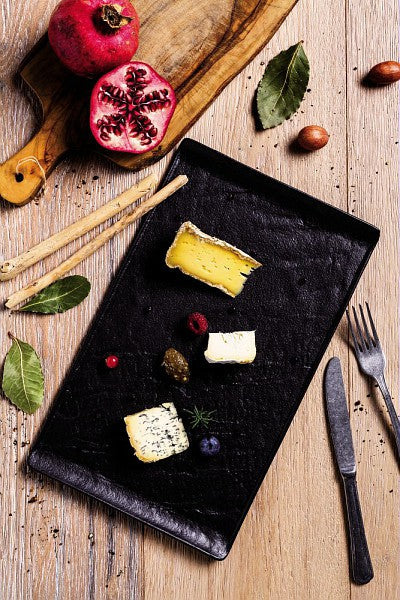 Black Steak Plate 33x24cm Z583882