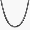 Solid 2.5mm Sterling Silver Miami Cuban Link Chain H68004
