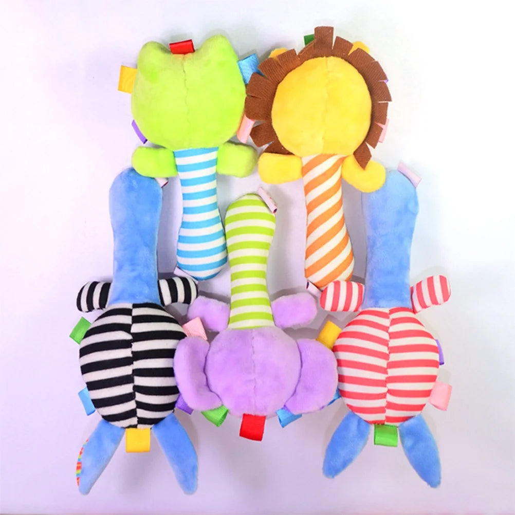 Giraffe Plush Rattle Toy for Infant B621926