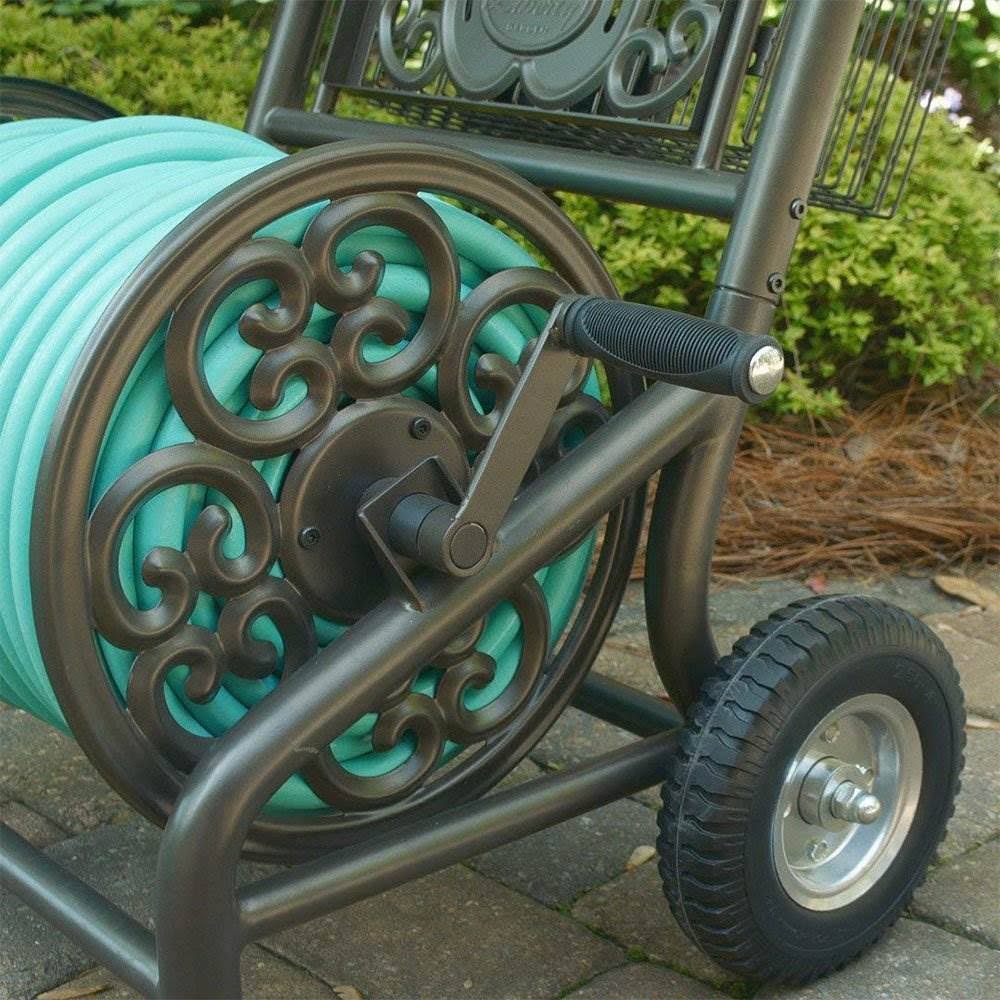 2-Wheel Decorative Hose Cart W164454