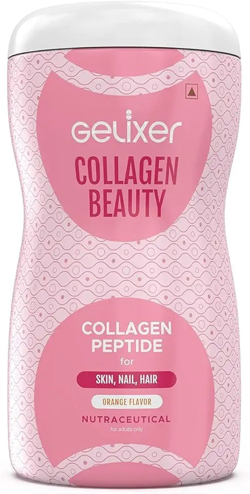 Orange Flavoured Marine Collagen Peptide Powder 180 Gram J684135