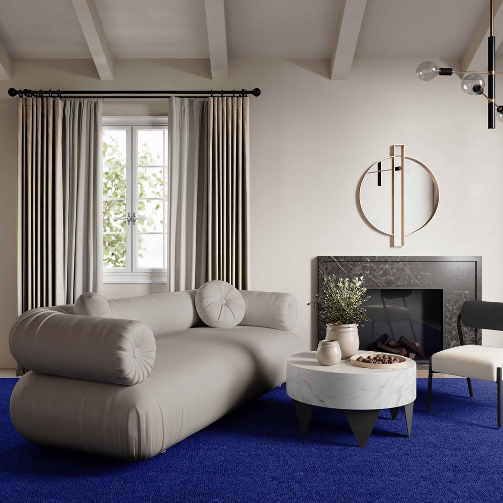 Grey Velvet Sofa K1842