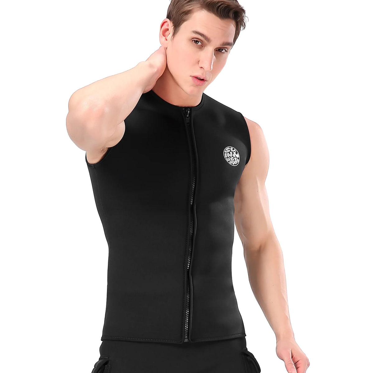 3mm Neoprene Thermal Sleeveless Wetsuit Vest S849