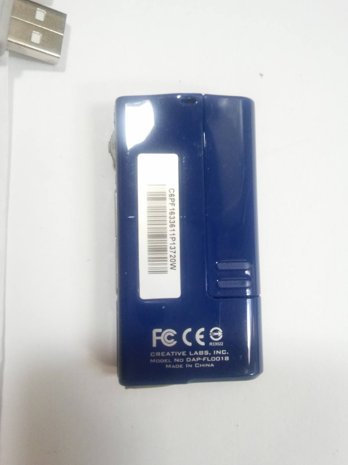 1 GB Blue MP3 Player C77004