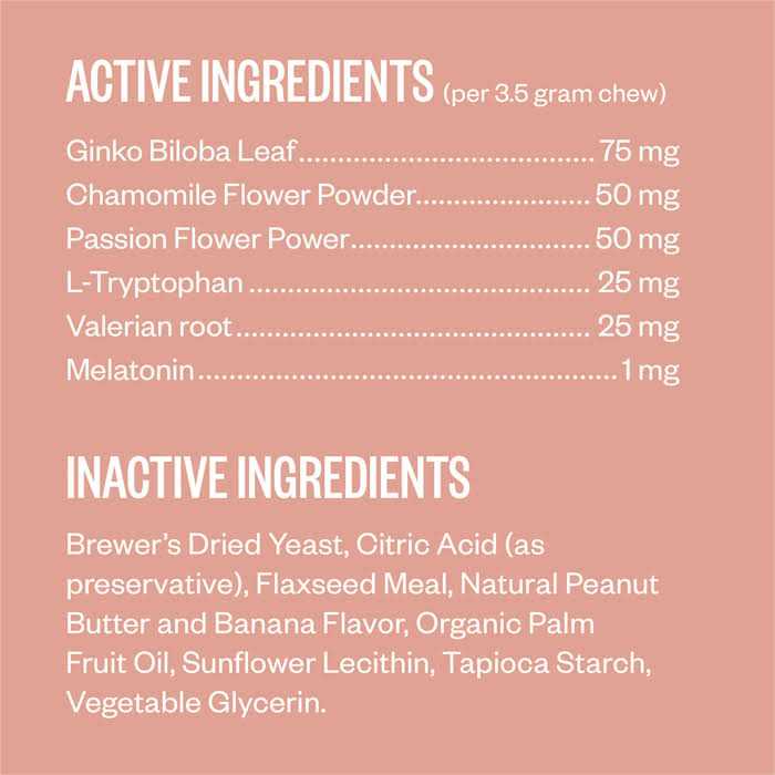 Calming Chews Dog Supplements N155