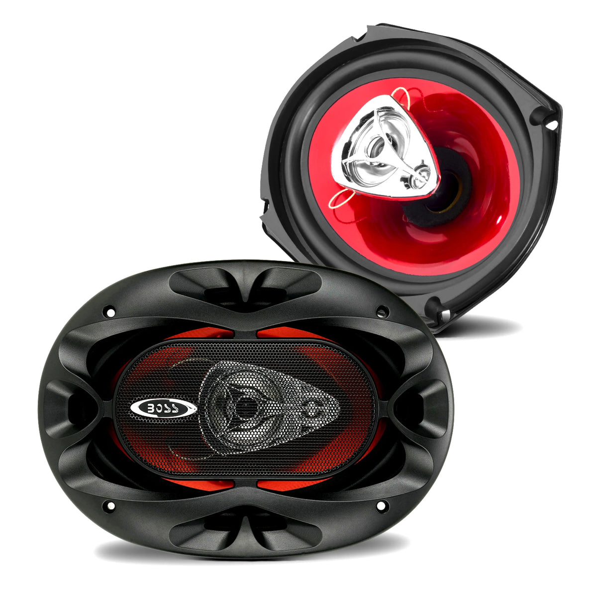 6 x 9 inch 3 Way Coaxial Car Speakers, Sold in Pairs R63895