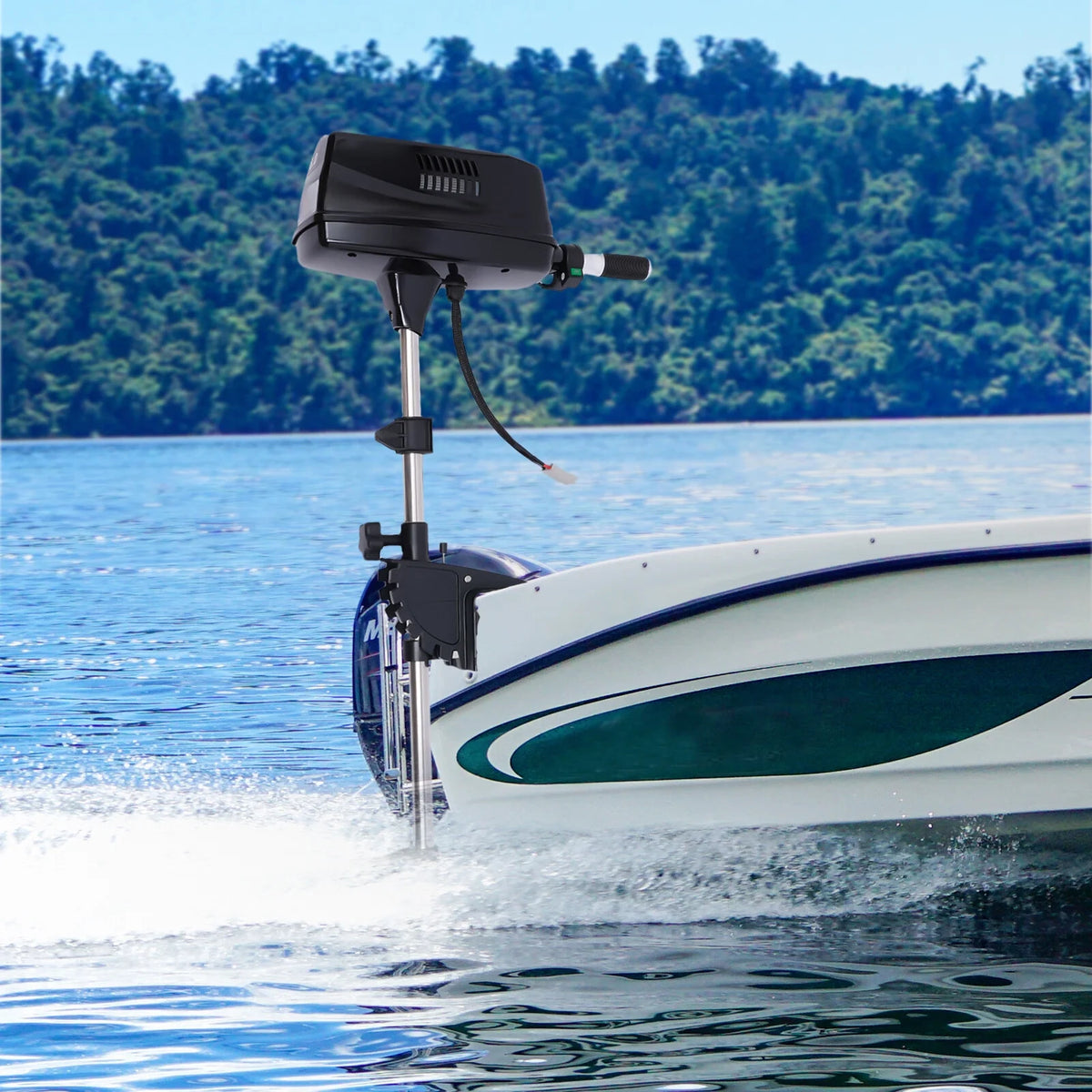 8HP 48V 2200W Electric Trolling Motor for Inflatable Boat T8139