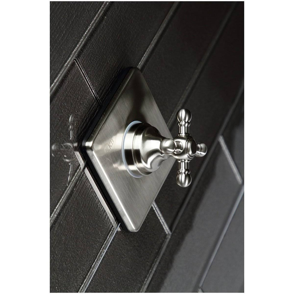Brushed Nickel Three-Way Diverter Valve with Trim Kit I519