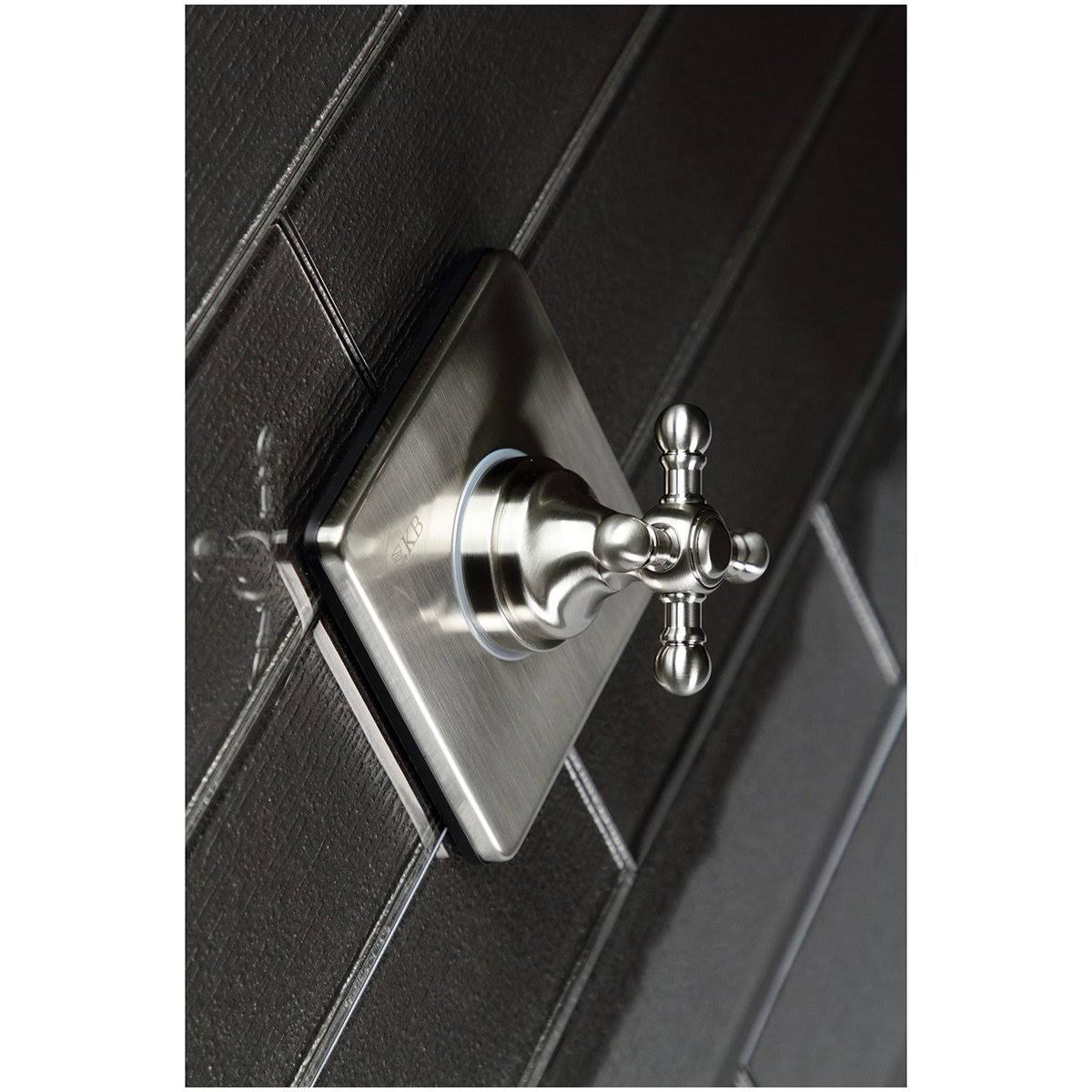 Brushed Nickel Three-Way Diverter Valve with Trim Kit I519